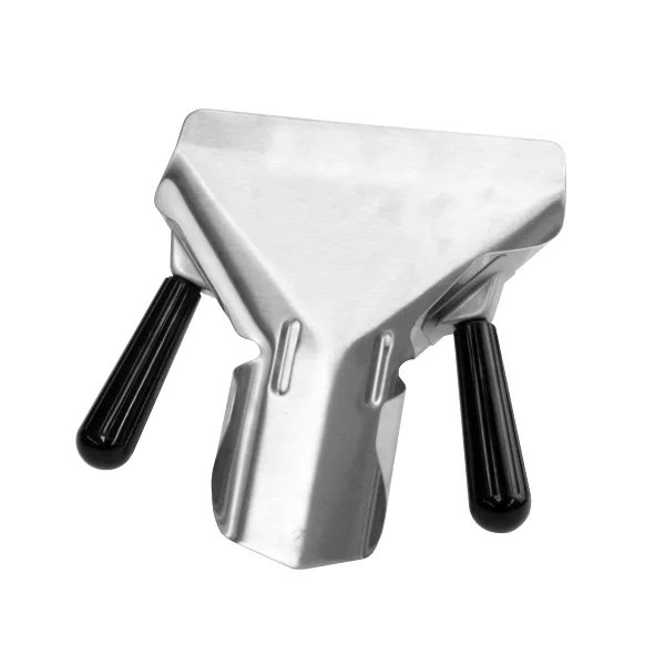 Recogedor acero inox., p/papas mango Desmontable