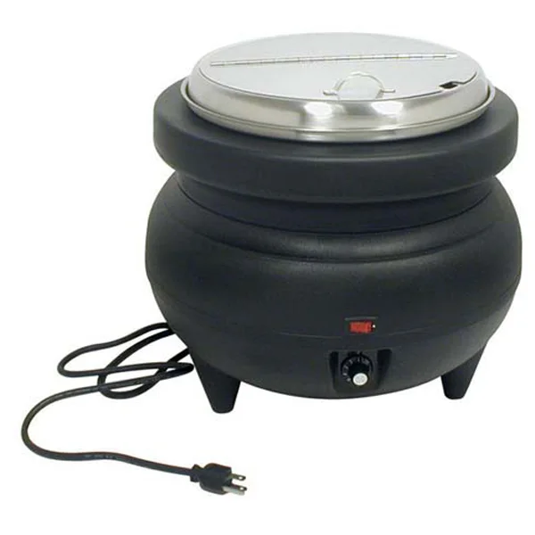 Olla negra p/sopa 11.4qt