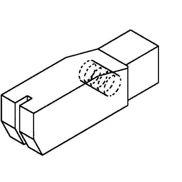 Guía plástica p/sierra Hobart