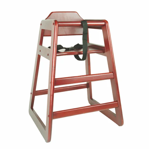 Silla p/niños madera color caoba