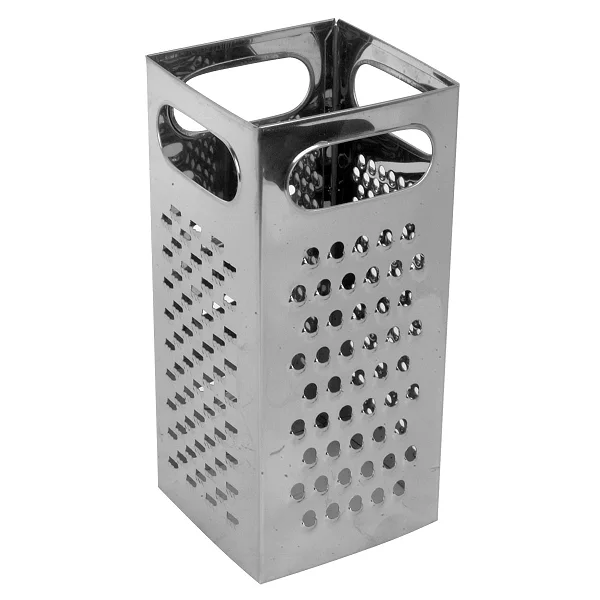 Guayo acero inox. de 4 caras