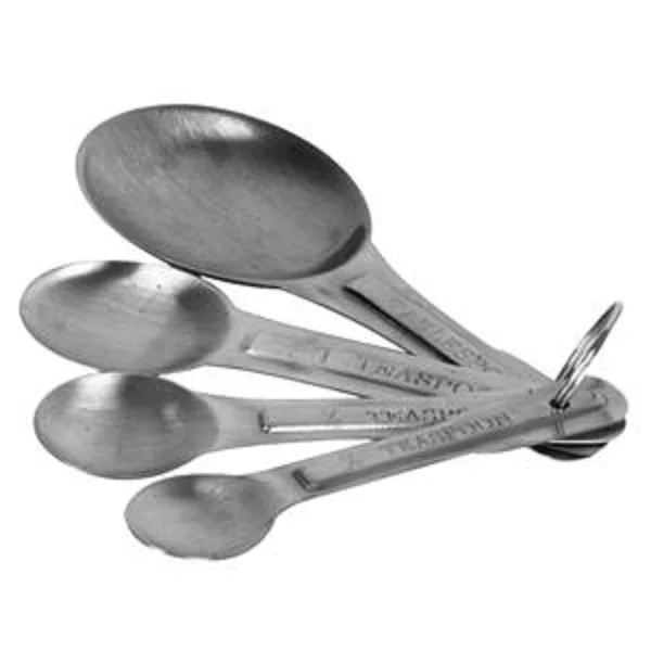 Juego cuchara p/medir acero inox.