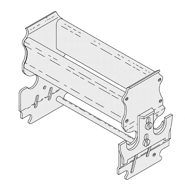 Base p/rolo pasadora de bistec Berkel