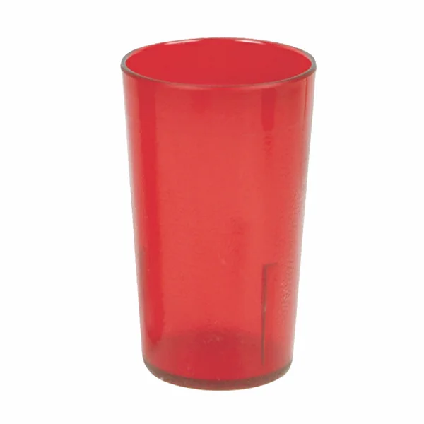 Vaso plástico rojo 12oz