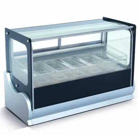 Vitrina para pastelería sobre mesa IVERIA