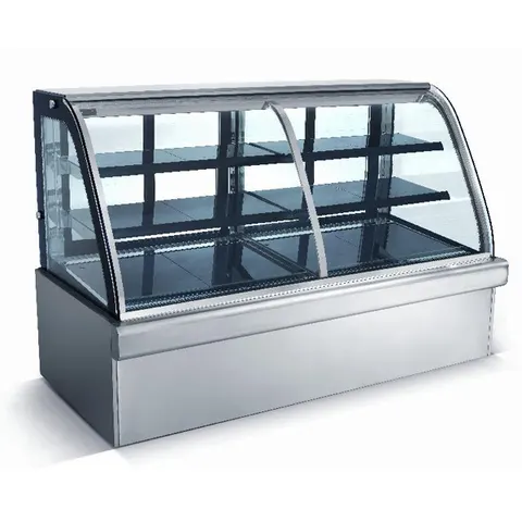 Vitrina p/pastelería doble temperatura IVERIA